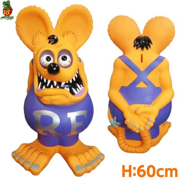 RAT FINK（ラットフィンク） ファンコ ジャンボコインバンク オレンジ
