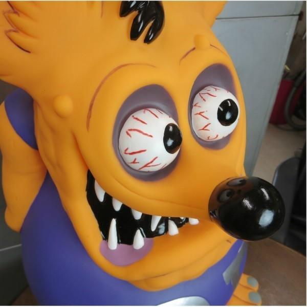 RAT FINK（ラットフィンク） ファンコ ジャンボコインバンク オレンジ