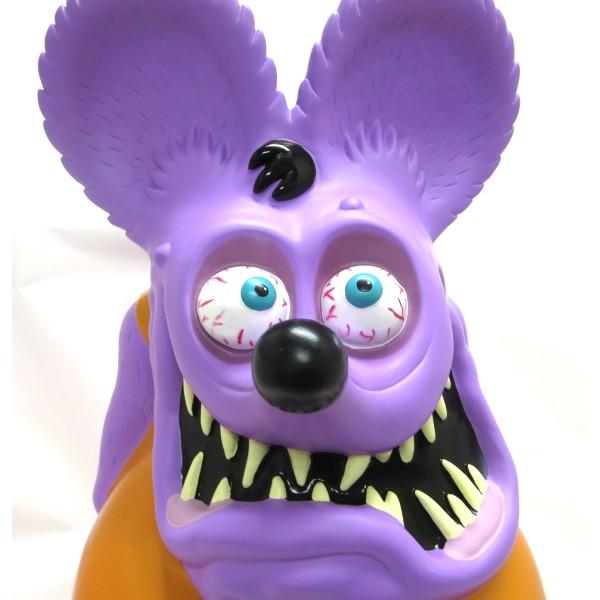 新品最安値 RF ラットフィンク 巨大 フィギュア 特大 RAT FINK 紫