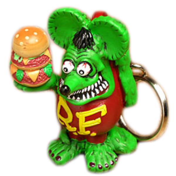 ラットフィンク キーホルダー Ed "BIG DADDY" Roth Rat Fink キ−チェ−ン ムーンアイズ アメリカン雑貨 アメリカ雑貨｜funandfunny｜02