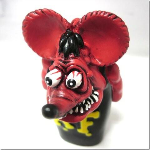 RAT FINK ラットフィンク ライターキャップ 【別注カラー】【RED】【RF