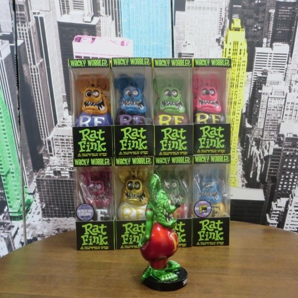RAT FINK（ラットフィンク） ファンコ メタリック グリーン フィギュア