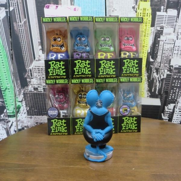 RAT FINK（ラットフィンク） ファンコ フィギュア ブルー ボビング
