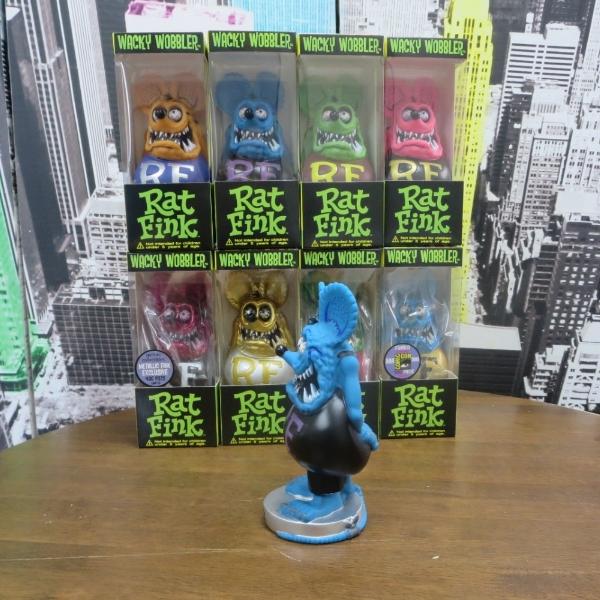 新品　ファンコ　特大　ラットフィンク　フィギュア　ゴールド　ソフビ 7697001_0a.jpg