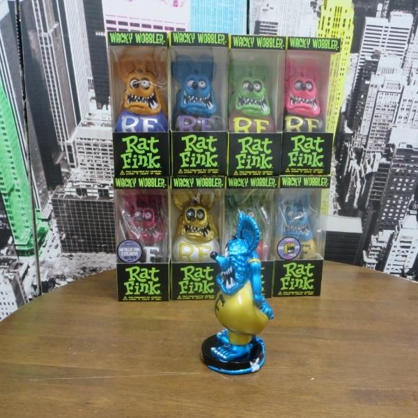 RAT FINK（ラットフィンク） ファンコ メタリック ブルー フィギュア