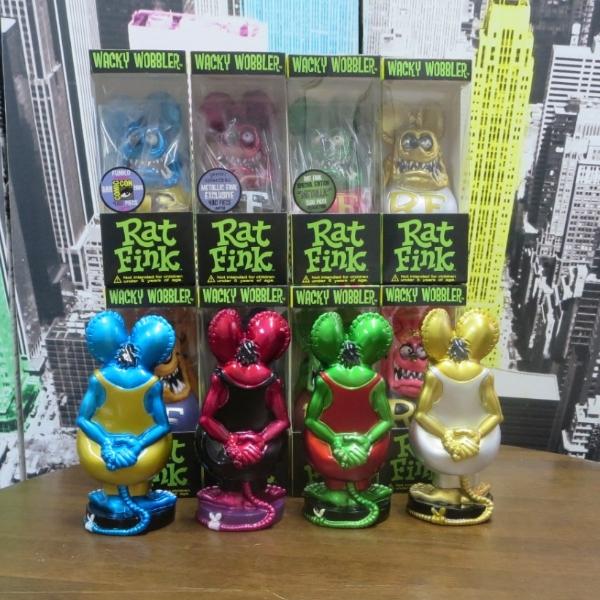 RAT FINK（ラットフィンク） ファンコ メタリック ブルー フィギュア