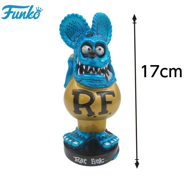 RAT FINK（ラットフィンク） ファンコ メタリック ブルー フィギュア