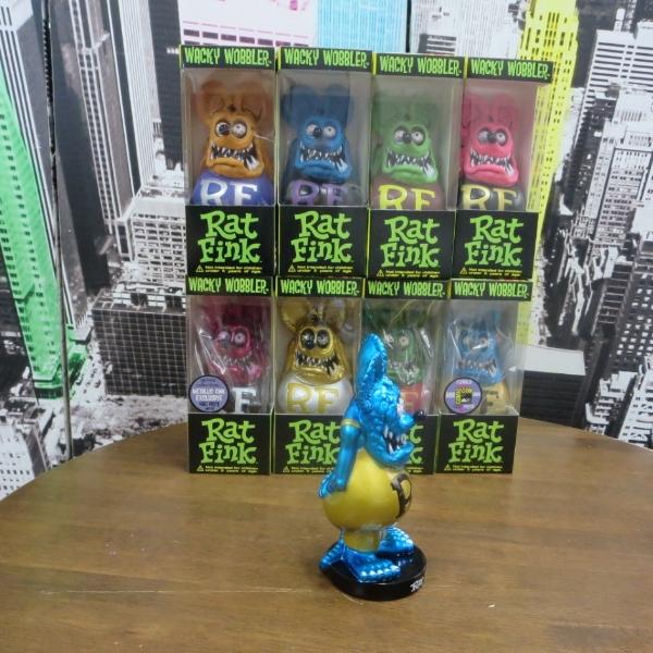 RAT FINK（ラットフィンク） ファンコ メタリック ブルー フィギュア