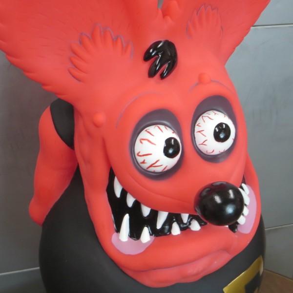 Rat Fink フィギュア / ラットフィンク 巨大貯金箱（レッド） RAT FINK ファンコ ラットフィンク ジャンボコインバンク レッド