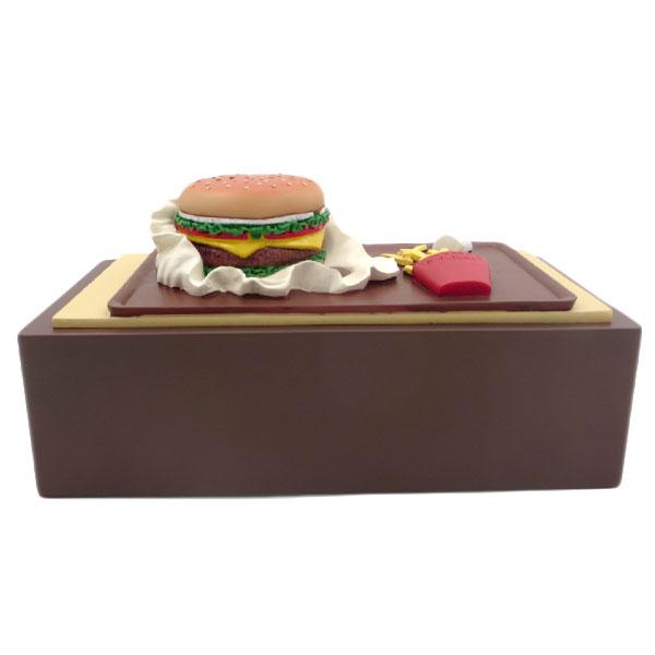ティッシュケース ハンバーガー ディッシュボックス アメリカ雑貨