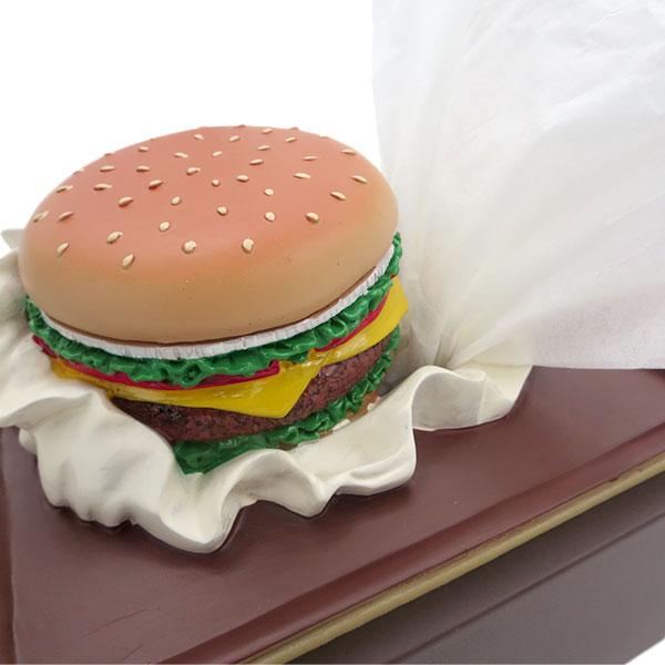 ティッシュケース ハンバーガー ディッシュボックス アメリカ雑貨