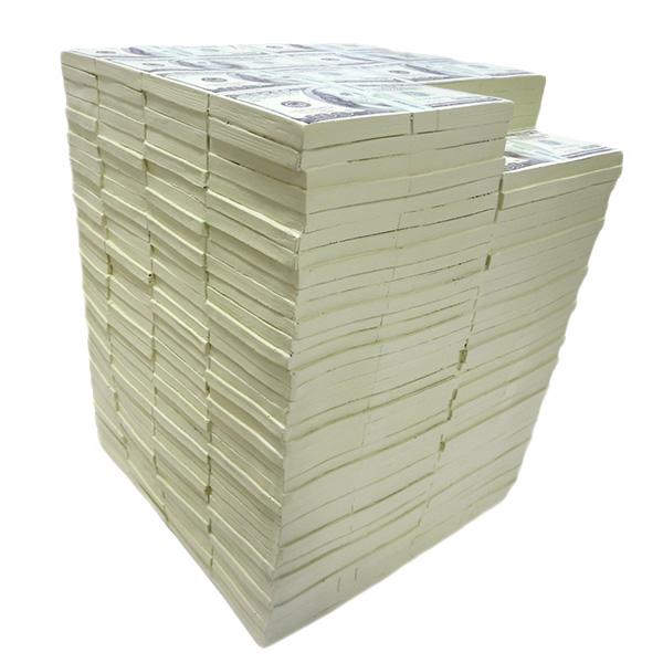 【最終値下げ】アメリカドルデザイン スツール USドル束 スツール 3百万ドル イースね 一人掛 チェアー いす イス