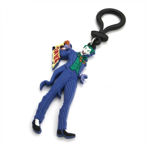 ジョーカー キーホルダー ラバー キーリング アメコミ キャラクター