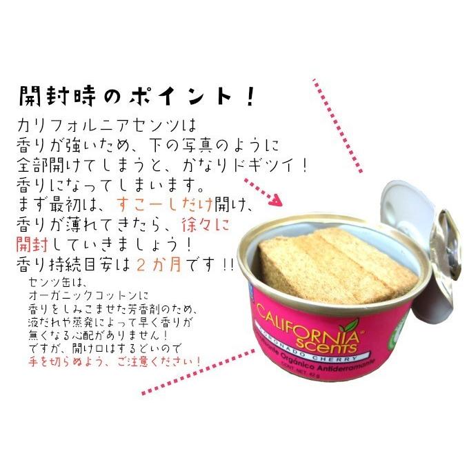 芳香剤 カリフォルニアセンツ ミニ缶 ストロベリー アメリカ製 エアー
