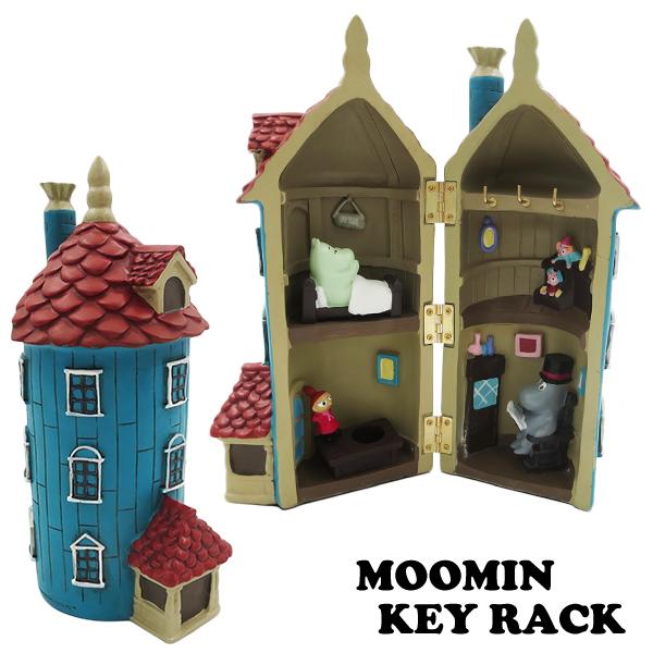 ムーミン　ムーミンバレー　ハウス型　キーラック MOOMIN（ムーミン） キーラック (カギ置き場) ムーミンキャラクター