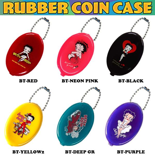 BETTY BOOP ベティブープ ラバー コインケース ホルダー ベティ BETTY BOOP ベティブープ ラバー コインケース ホルダー ベティ
