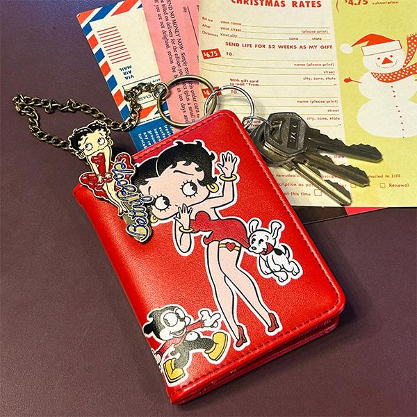 BETTY BOOP（ベティ ブープ） ガーフィールド キーリング クリップ