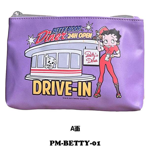 BETTY BOOP（ベティ ブープ） ポーチ グッズ キャラクター 小さめ