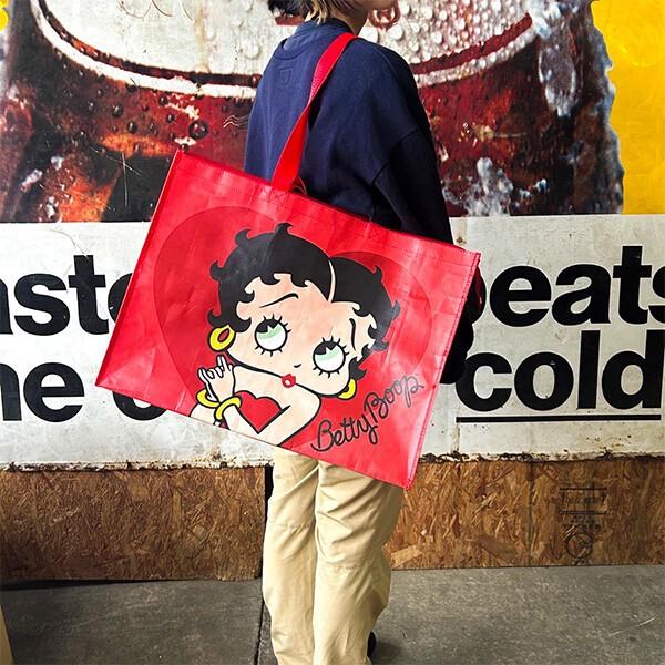 ベティーブープ ガーフィールド ショッピング バッグ 40L 2WAYバッグ