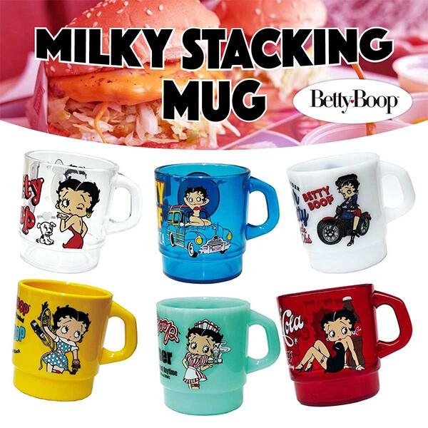 BETTY BOOP（ベティ ブープ） ミルキー スタッキング マグカップ