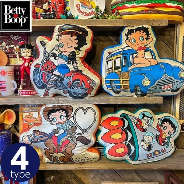 レア品 ベティ・ブープ Betty Boop クッション BETTY BOOP（ベティ ブープ） ベティちゃん グッズ ダイカット