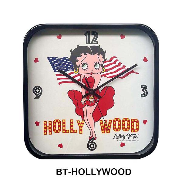 BETTY BOOP 壁掛け時計 アメリカン キャラクター ウォール BETTY BOOP 壁掛け時計 アメリカン キャラクター ウォール