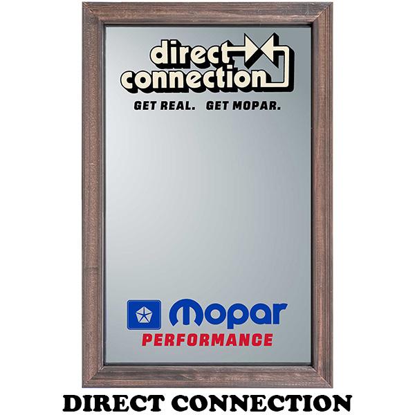 パブミラー アメリカン ウォールミラー ガレージ インテリア 木