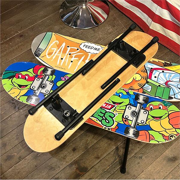 激レア　80s ビンテージ　キースへリング　スケートボード　スツール　チェア BETTY BOOP アメリカン キャラクター スツール 椅子 折りたたみ