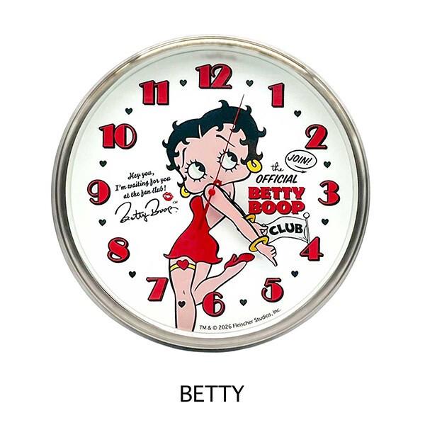 BETTY BOOP（ベティ ブープ） 壁掛け時計 アメリカン キャラクター