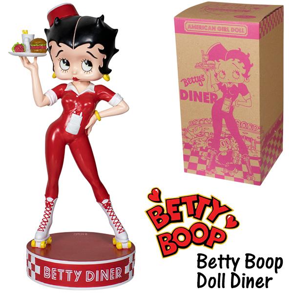 BETTY BOOP（ベティ ブープ） フィギュア DOLL-DINER H:30.5cm ベティ
