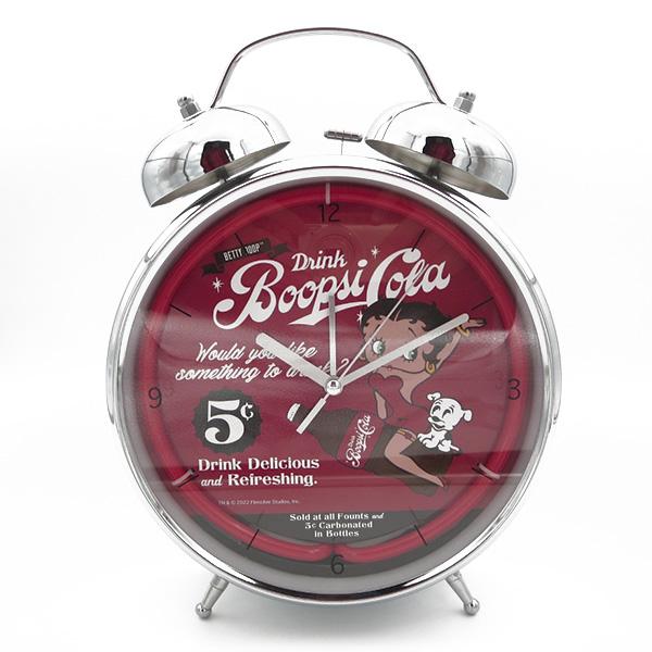 BETTY BOOP ベティちゃん アラームクロック ネオンライト付き BETTY BOOP ベティちゃん アラームクロック ネオンライト付き