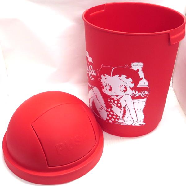 BETTY BOOP（ベティ ブープ） ゴミ箱 35リットル ふた付き ベティ