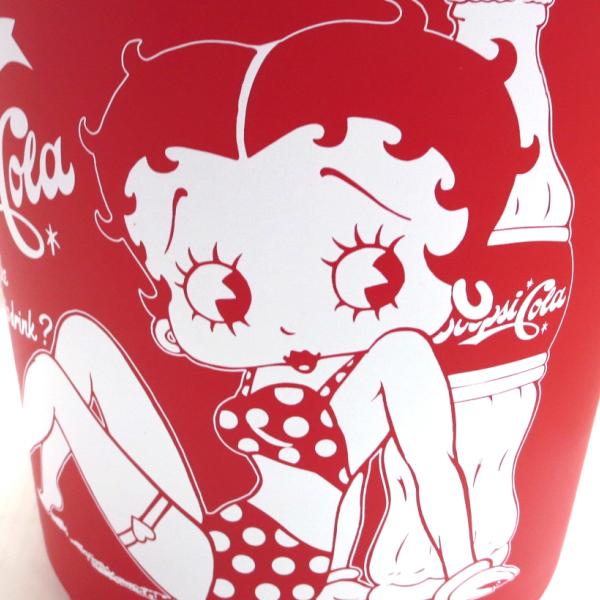 BETTY BOOP（ベティ ブープ） ゴミ箱 35リットル ふた付き ベティ