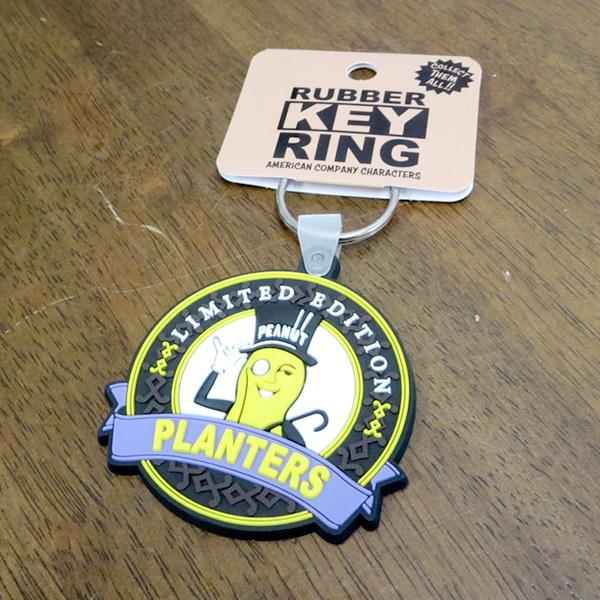 アドバタイジング ラバー キーホルダー キーリング キャラクター
