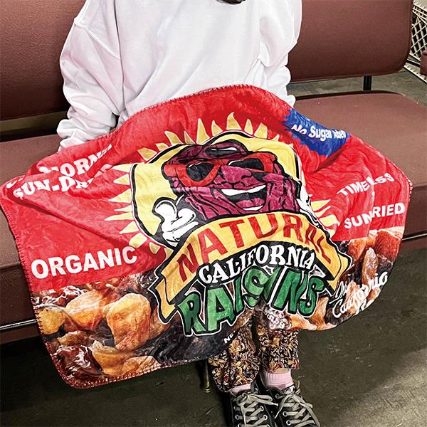 アメリカン キャラクター ブランケット ひざ掛け 大判 膝掛け 冬 毛布