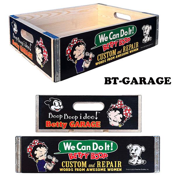 激レア！ドワーフペン付き木製車型収納ボックス BETTY BOOP（ベティ ブープ） アメリカン 木箱 収納ボックス ウッド