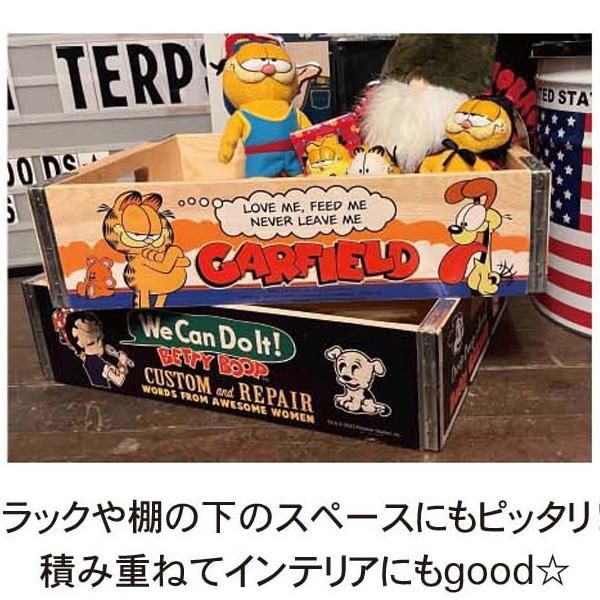 BETTY BOOP（ベティ ブープ） アメリカン 木箱 収納ボックス ウッド