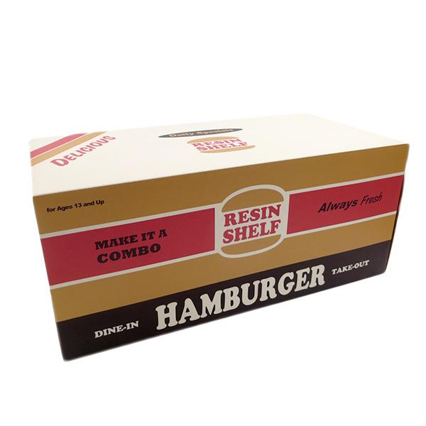 ハンバーガー シェルフ ラック 壁掛け シェルフ棚 壁に立てかける 棚