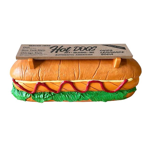 ホットドッグ シェルフ ラック 壁掛け シェルフ棚 棚 アメリカン雑貨