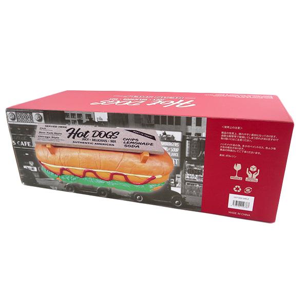 ホットドッグ シェルフ ラック 壁掛け シェルフ棚 棚 アメリカン雑貨