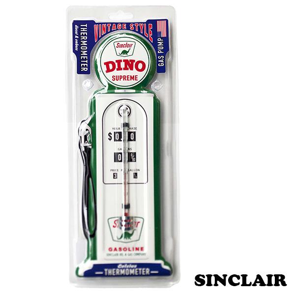 アメリカン サーモメーター 温度計 GAS PUMP ルート66 レディ