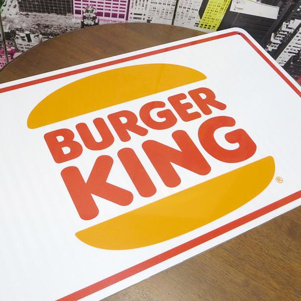 アメリカ製 バーガーキング 看板 U.S.A. ファストフード