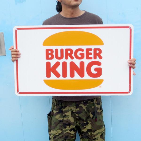 アメリカ製 バーガーキング 看板 U.S.A. ファストフード