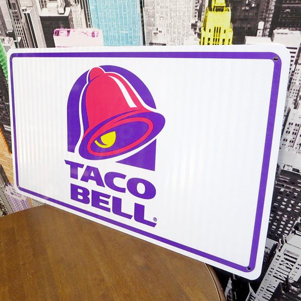 タコベル　TACO BELL 看板　特大サイズ　トラフィックサイン タコベル TACO BELL 看板 特大サイズ トラフィックサイン