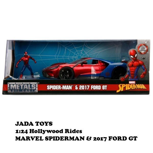 Jada スパイダーマン ミニカー 2017 フォード GT スパイダーマン