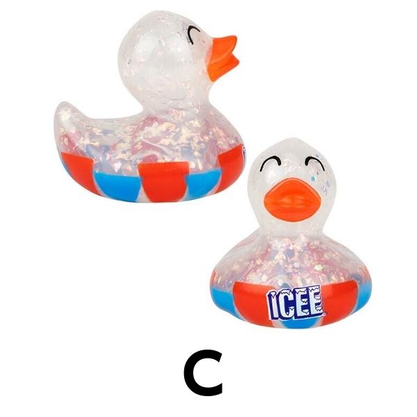 ICEE アヒル ソフビ人形 ラバーダッキー カウボーイ ダッキー お風呂
