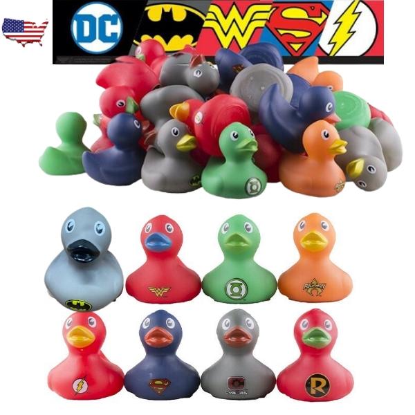 DCコミックス キャラクター アヒル ソフビ人形 ラバーダッキー