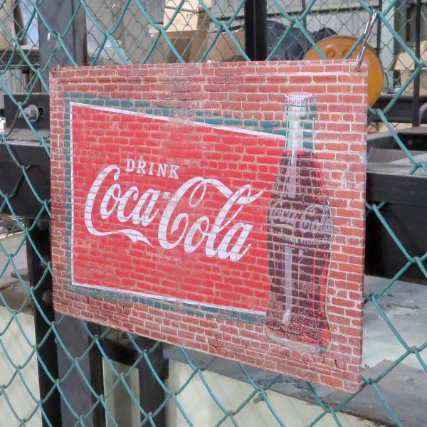 Coca Cola（コカコーラ） 看板 グッズ ブリキ看板 アメリカン雑貨