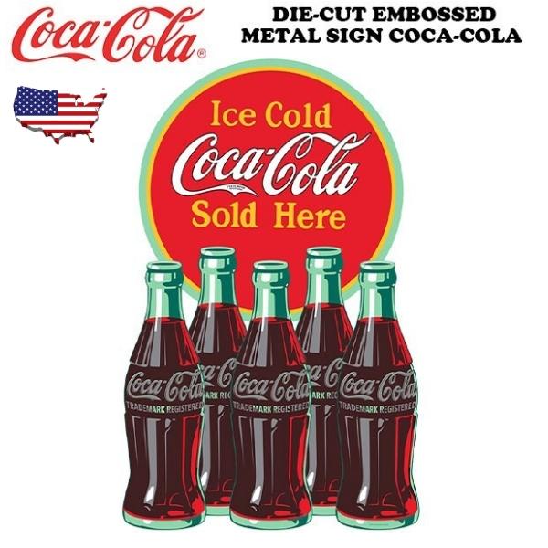 Coca Cola（コカコーラ） 看板 グッズ 大型 ブリキ看板 アメリカン雑貨