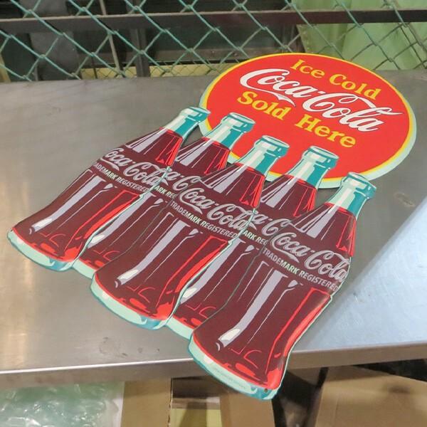 Coca Cola（コカコーラ） 看板 グッズ 大型 ブリキ看板 アメリカン雑貨